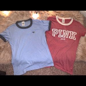 Pink t shirts